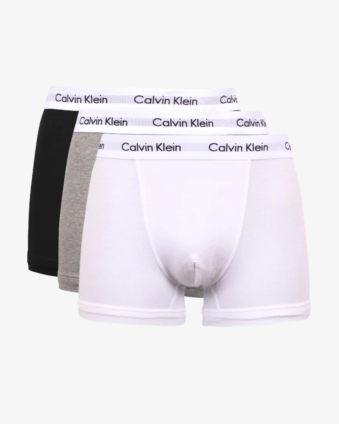 Calvin Klein Underbukser 3 pak - Sort/Hvid/Grå Small
