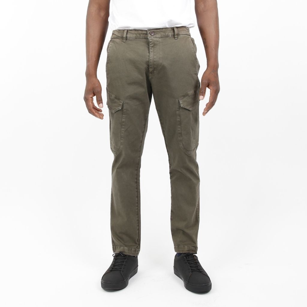 Ryan Twill cargo pants - Army Small