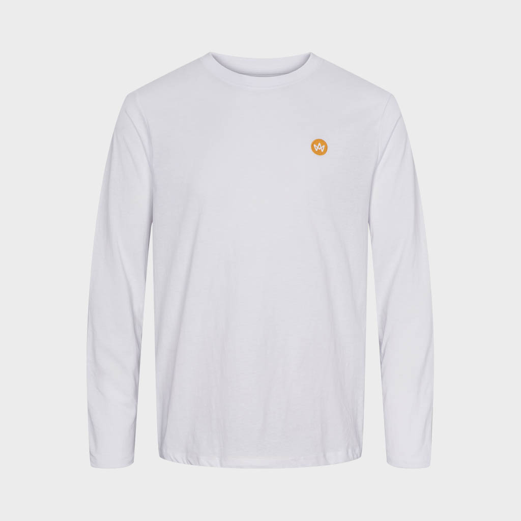 Timmi Organic/Recycled L/S tee - White Large