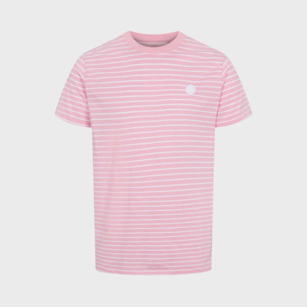 Timmi Organic/Recycled striped t-shirt - Candy XXL